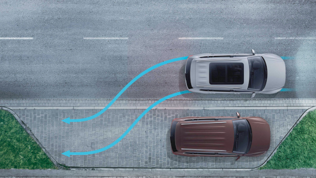 Паркуйте VW Touareg легко с помощью VW Remote Park Assist Plus